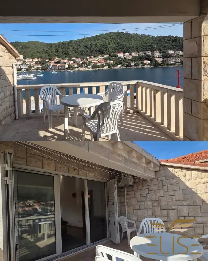 STONE HOUSE FIRST ROW BY THE SEA- BRNA COVE/ SOUTHERN KORČULA