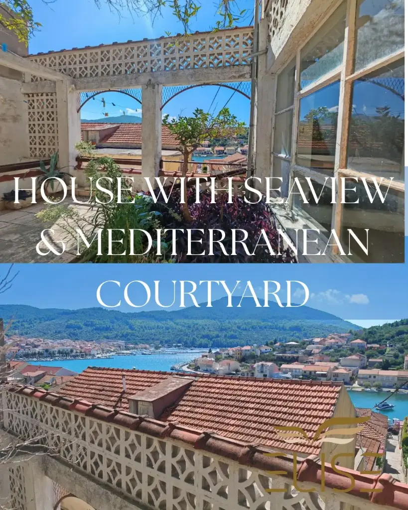 HOUSE WITH SEAVIEW AND MEDITERRANEAN COURTYARD - ON REQUEST